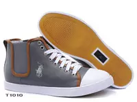 2013 polo ralph lauren high to help hommes chaussures italy new listing pt1010 gray